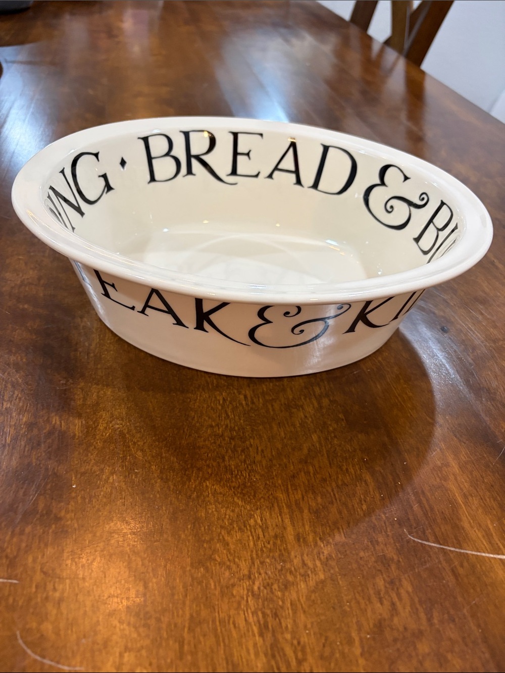 Rare Emma Bridgewater Toast & Marmalade Chicken Pie Bread Pudding Casserole Dish - Picture 4 of 4
